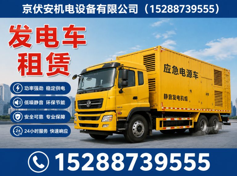 厦门柴油发电机组出租展示图